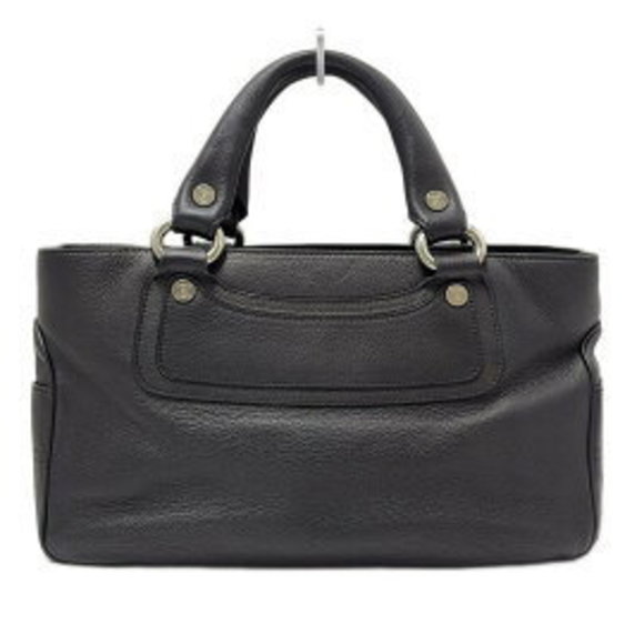 Celine Boogie Bag Handbag Black Leather - Picture 1 of 8